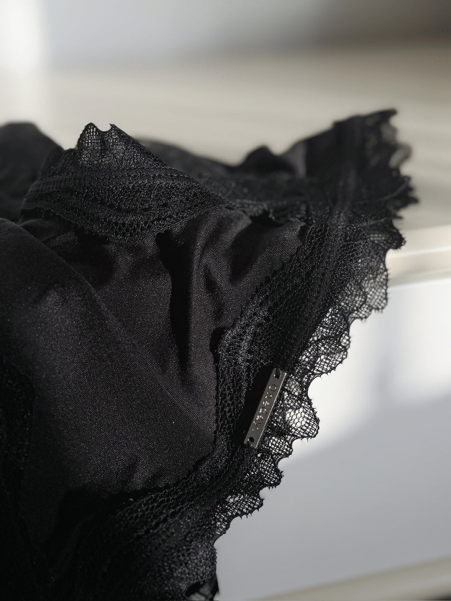 Lace Silk Knitted Panty
