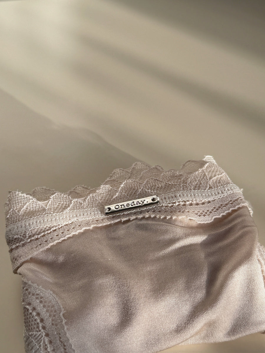 Lace Silk Knitted Panty