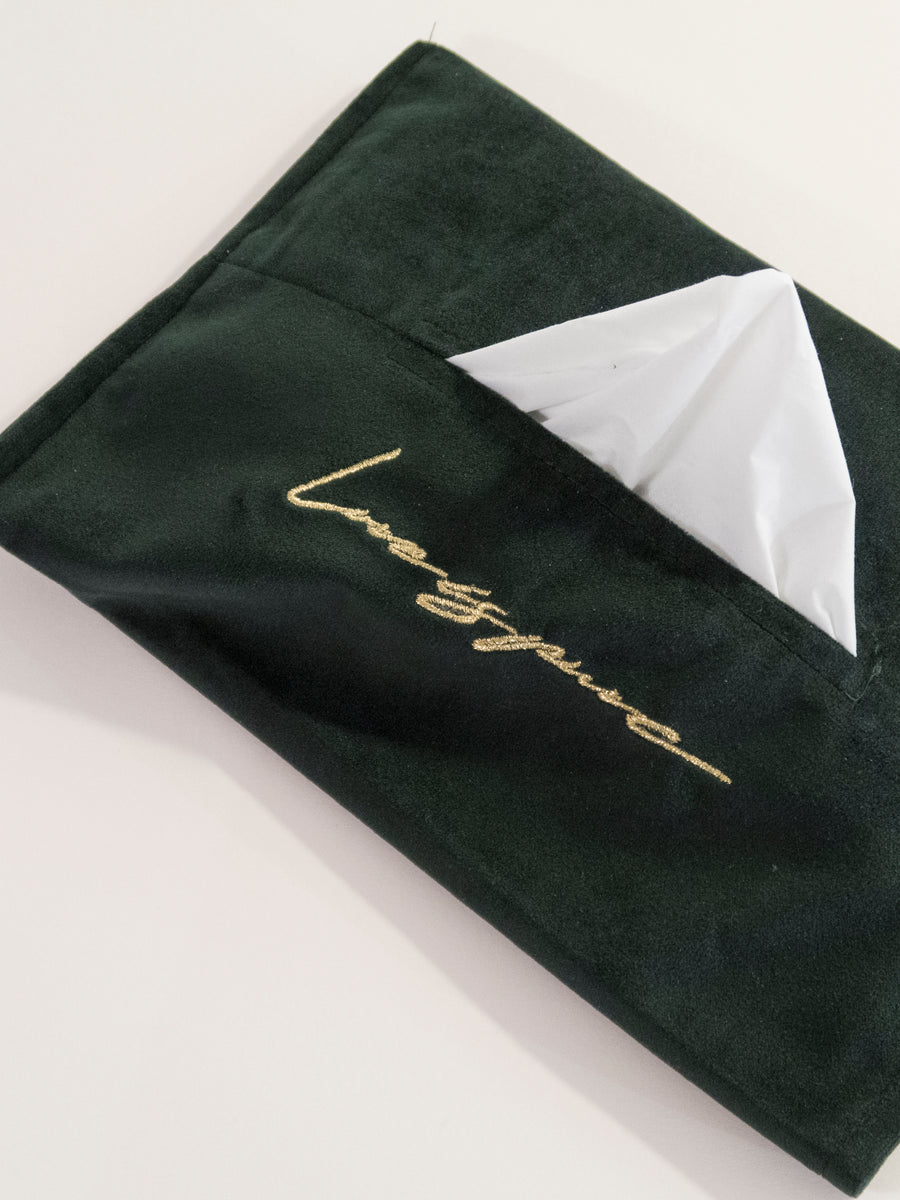 Velvet Tissue Case Emerald