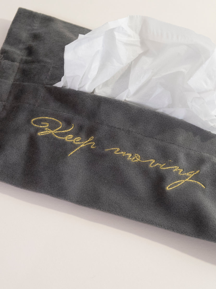 Velvet Tissue Case Gris