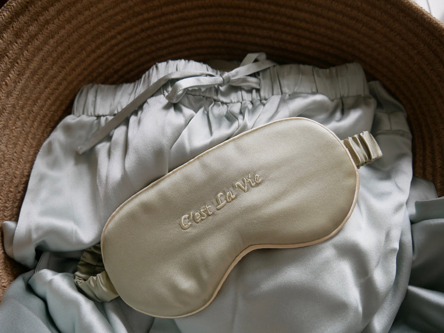 Eye Mask Light Green