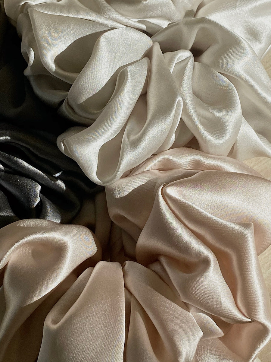 Oversized Silk Scrunchies