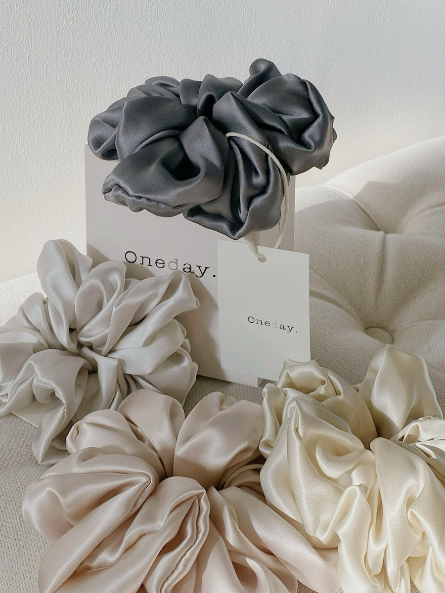 Oversized Silk Scrunchies